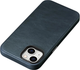 Панель iCarer Oil Wax Premium Leather Magsafe Back Case для Apple iPhone 14 Dark Blue (WMI14220701-BU) - зображення 10