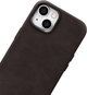 Панель iCarer Oil Wax Premium Leather Magsafe Back Case для Apple iPhone 14 Plus Camel Tan (WMI14220703-BN) - зображення 9