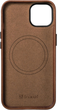 Панель iCarer Oil Wax Premium Leather Magsafe Back Case для Apple iPhone 14 Plus Retro Brown (WMI14220703-RB) - зображення 2