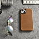Etui iCarer Oil Wax Premium Leather Magsafe Back Case do Apple iPhone 14 Plus Brown (WMI14220703-TN) - obraz 16
