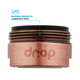 Водосберегающий аэратор DROP CL24-CPR для смесителя - Экономия 58%, внешняя М 24 мм, медный - изображение 5