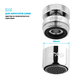 Поворотный адаптер 360° DROP PM360T-F для смесителя - Угол наклона 15°, внутренняя F 22мм - изображение 4