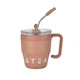 Термокухоль Coffee & Tea з трубочкою коричнева HP-14-23BR - зображення 1