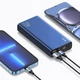 Повербанк TOPK I2006P 20000 mAh QC/PD 20W Blue - зображення 3