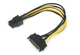 Перехідник SATA to 6pin відеокарта - зображення 1