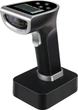 Беспроводной сканер 1D 2D штрихкодов Action YHD-6800DB-PRO 2.4 GHz, Bluetooth, с сенсорным экраном и с зарядной базой - изображение 1