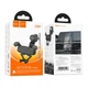 Держатель для телефона в авто HOCO Gamble gravity linkage car holder (4.5-7"). Black - изображение 6