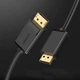 Кабель DisplayPort на DisplayPort 1.2 (DP на DP) UGREEN DP102 (1m, 4K 60 Гц, 2K 144 Гц, 21,6 Гбит/с). Black - изображение 6
