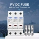 Держатель трехполюсный плавкого предохранителя TOMZN TOPV-32 3P 1100V DC с LED-индикатором для солнечных панелей - изображение 6