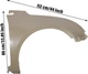 Крило переднє праве Chevrolet Cruze 09-15 (FPS) без отв. 96930972 - зображення 3