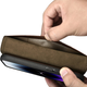 Etui z klapką iCarer Oil Wax Premium Leather 2in1 Wallet Case z RFID do Apple iPhone 14 Pro Brown (WMI14220722-BN) - obraz 12