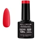 Гель-лак для ногтей Elixir Make-up Semi Gel тон 839 Bright Maroon 8мл - изображение 1