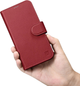 Etui z klapką iCarer Real Cowhide Premium Leather 2in1 Wallet Case z RFID do Apple iPhone 14 Plus Red (WMI14220727-RD) - obraz 11
