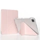 Чохол обкладинка Transparent Y-Fold desing + Right Pencil Holder BBM1 для iPad Pro 11" 2024 (M4)/2025(M5) Рожевий - зображення 1