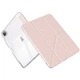Чохол обкладинка Transparent Y-Fold desing + Right Pencil Holder BBM1 для iPad Pro 11" 2024 (M4)/2025(M5) Рожевий - зображення 2