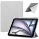 Чехол обложка Transparent Y-Fold desing + Right Pencil Holder BBM1 для iPad Air 4 2020/Air 5 2022 10,9"/Air 11" 2024(M2)/2025(M3)/2026(M4) Серый - изображение 2