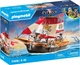 Конструктор Плеймобил Пиратский Корабль PLAYMOBIL Pirate Ship 71418 - изображение 1
