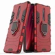 Ударопрочный чехол Transformer Ring for Magnet для Xiaomi Redmi K20 / K20 Pro / Mi9T / Mi9T Pro Красный / Dante Red Без бренда - изображение 1
