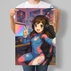Постер в стиле аниме фан-арт героини D.Va (Ди-Ва) по игре Overwatch А3 30х42 см (ANIME105_А3) - изображение 1