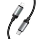 Кабель HOCO Type-C для Lightning Star PD Charging Data Cable X117 |1m, 27W| Black - зображення 1