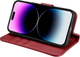 Чохол-книжка iCarer Real Cowhide Premium Leather 2in1 Wallet Case з RFID для Apple iPhone 14 Pro Max Red (WMI14220728-RD) - зображення 9