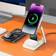 Зарядка Qi Hoco Consuelo folding 3-in-1 wireless fast charger CQ10 |15W| 4815064 - изображение 6