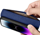 Чохол-книжка iCarer Real Cowhide Premium Leather 2in1 Wallet Case з RFID для Apple iPhone 14 Pro Max Blue (WMI14220728-BU) - зображення 12