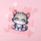 Дневник школьный твердый А5 YES Cute kitten 911393 40 листов 5122861 - изображение 3