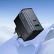 Адаптер сетевой HOCO Star Speed charger CS74A |1Type-C/1USB, 3A/45W, PD/QC| 5125720 - изображение 9