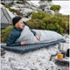 Туристический коврик Naturehike CNH22DZ018 с мешком для надувания 196x64x7 см Черный (6975641888475) - изображение 3