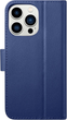 Чохол-книжка iCarer Real Cowhide Premium Leather 2in1 Wallet Case з RFID для Apple iPhone 14 Pro Blue (WMI14220726-BU) - зображення 2