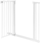 Barierka ochronna na schody i drzwi EcoToys metal biała 74-105 cm (5905817006427) - obraz 3
