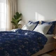 Комплект постельного белья Zastelli Полуторный 145 х 210 см Stars on blue and grey бязь (2500000994418) - изображение 3