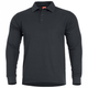 Поло Pentagon Aniketos Long Sleeve, Black, 2XL - изображение 1