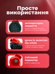 Электрическая вафельница электрофавельница с антипригарным покрытием для венских вафель BRS Red-Black MIX - изображение 2