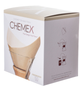 Filtry papierowe Chemex kwadratowe 100 szt (28068001104) - obraz 1
