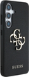 Etui Guess Grained Big 4G Logo Small Classic do Samsung Galaxy S25 Black (3666339449124) - obraz 4