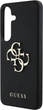 Etui Guess Grained Big 4G Logo Small Classic do Samsung Galaxy S25 Black (3666339449124) - obraz 6