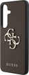 Панель Guess Grained Big 4G Logo Small Classic для Samsung Galaxy S25 Plus Brown (3666339449186) - зображення 6