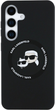 Панель Karl Lagerfeld Silicone Double Heads And Circle MagSafe для Samsung Galaxy S25 Black (3666339450151) - зображення 3