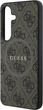 Панель Guess Leather 4G Colored Ring Classic Logo MagSafe для Samsung Galaxy S25 Brown (3666339449506) - зображення 6