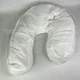 Подушка ортопедическая анатомическая для сна Side Sleeper Pro, эргономичная антиаллергенная подушка-подковая с выемкой для уха и поддержкой шеи и плеч, против храпа, из полиэстра и синтетического хлопка Белая, F-16 - изображение 13