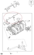 Планка впускного коллектора Opel Z14XEP Z12XEP Twinport 5850676 - изображение 6