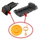 Мембрана КВКГ клапанной крышки VAG 3.6 FSI 03H103429H - изображение 1