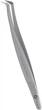 Пинцет профессиональный с насечками для ресниц Staleks Pro Expert 44 Type 12 L-образный (TE-44/12) (4820241069613) - изображение 1