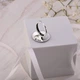 Серебряное этническое кольцо с цветочным орнаментом Пейстра mini 925 19-20 размер - изображение 5
