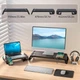 Подставка для настольного монитора MOOJAY с игровой подсветкой RGB и концентратором 4 x USB 3.0 - изображение 5
