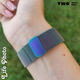Ремешок миланская петля для Xiaomi Amazfit Bip 3/ Bip3 Pro Радуга - изображение 5