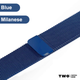 Ремешок миланская петля для Xiaomi Amazfit Bip 3/ Bip3 Pro Тёмно Синий - изображение 3