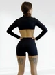 Женский спортивный комбинезон LILAFIT Черный S (LFJ000064) - изображение 3